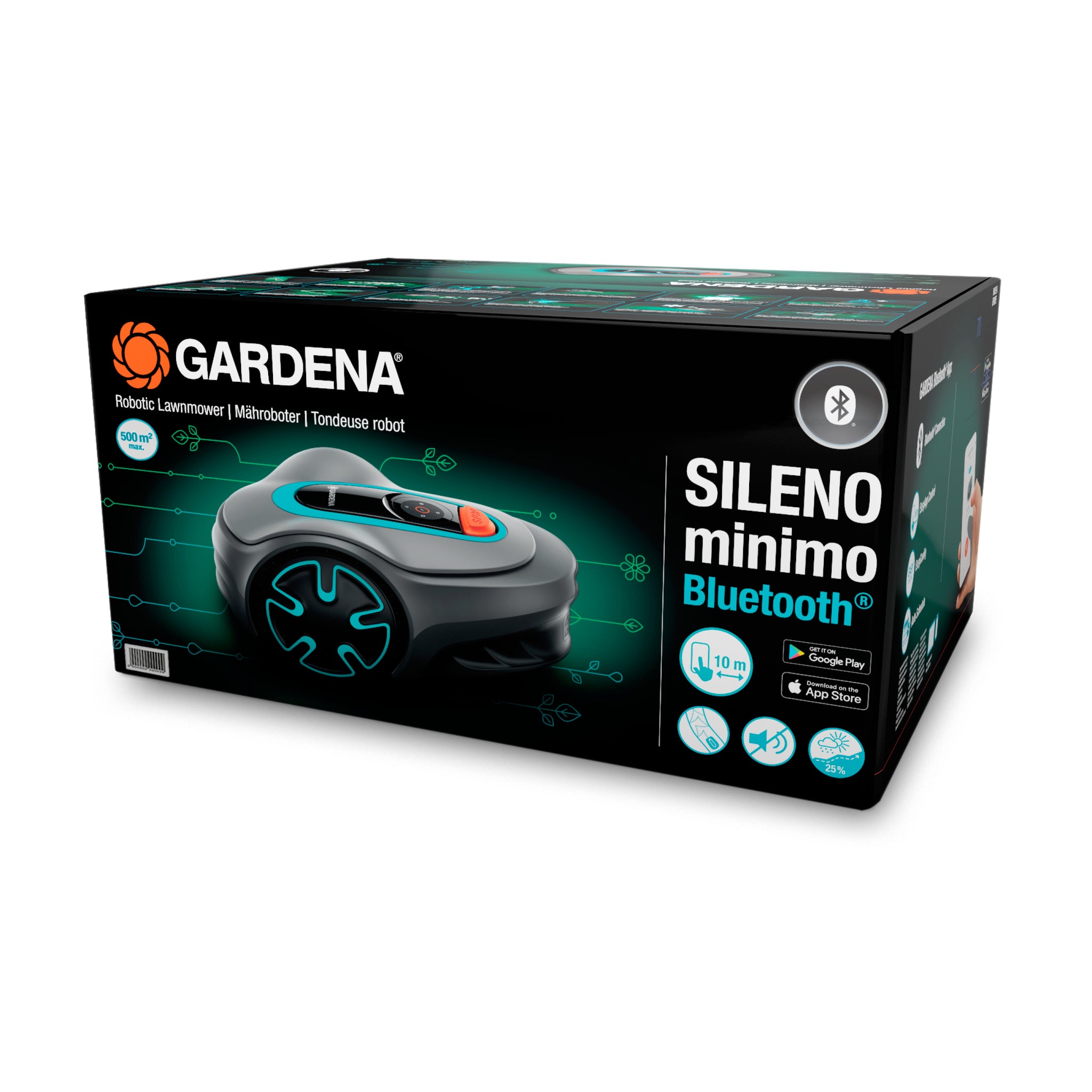 Robot Cortacésped AUTOMOWER SILENO 500m²