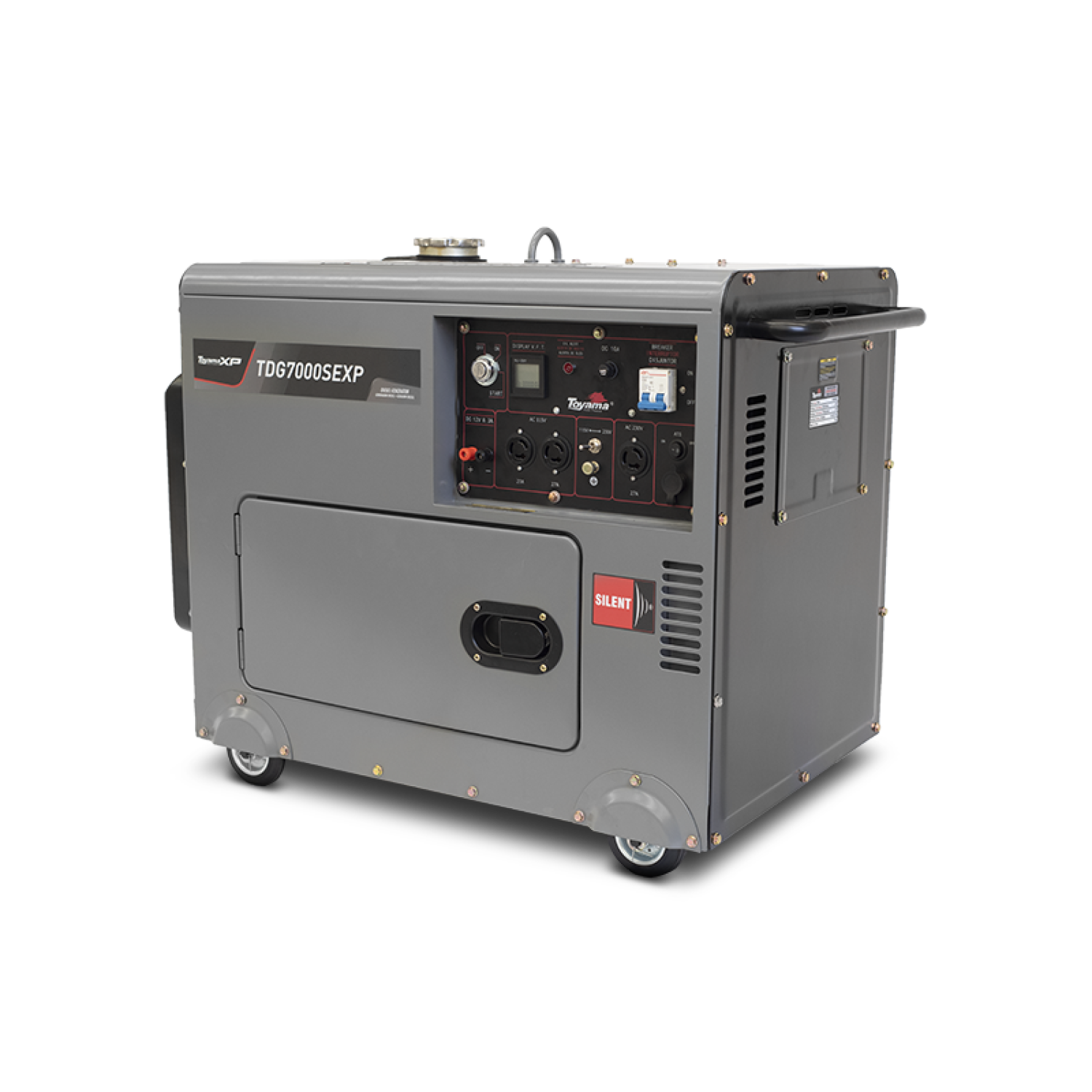 Generador Diesel (XP) TDG7000SEXP Cavinado 5,5 Kw Partida Electrica