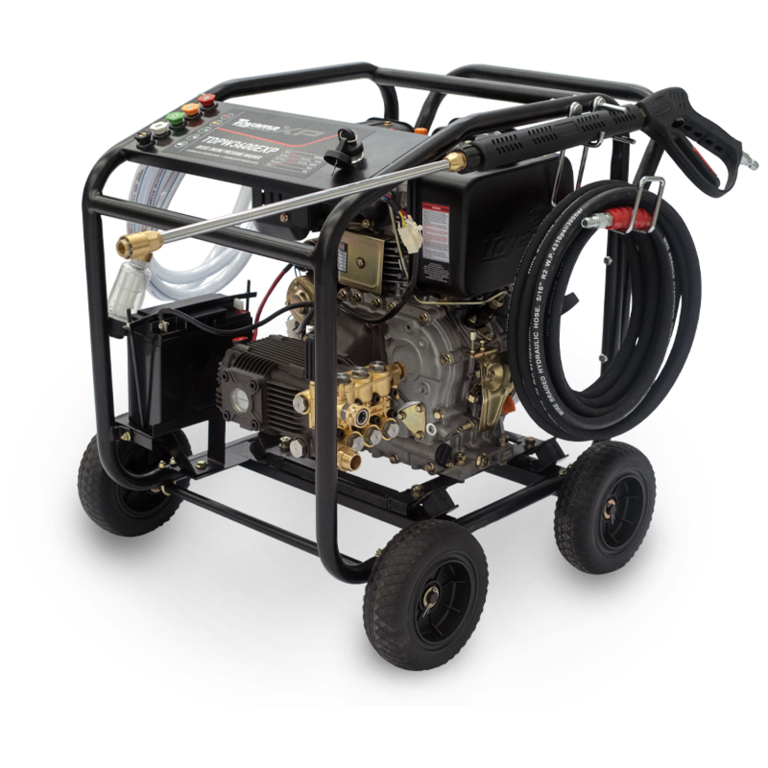 Hidrolavadora Diesel (XP) 15 LT/MIN 10.5 HP Partida Electrica