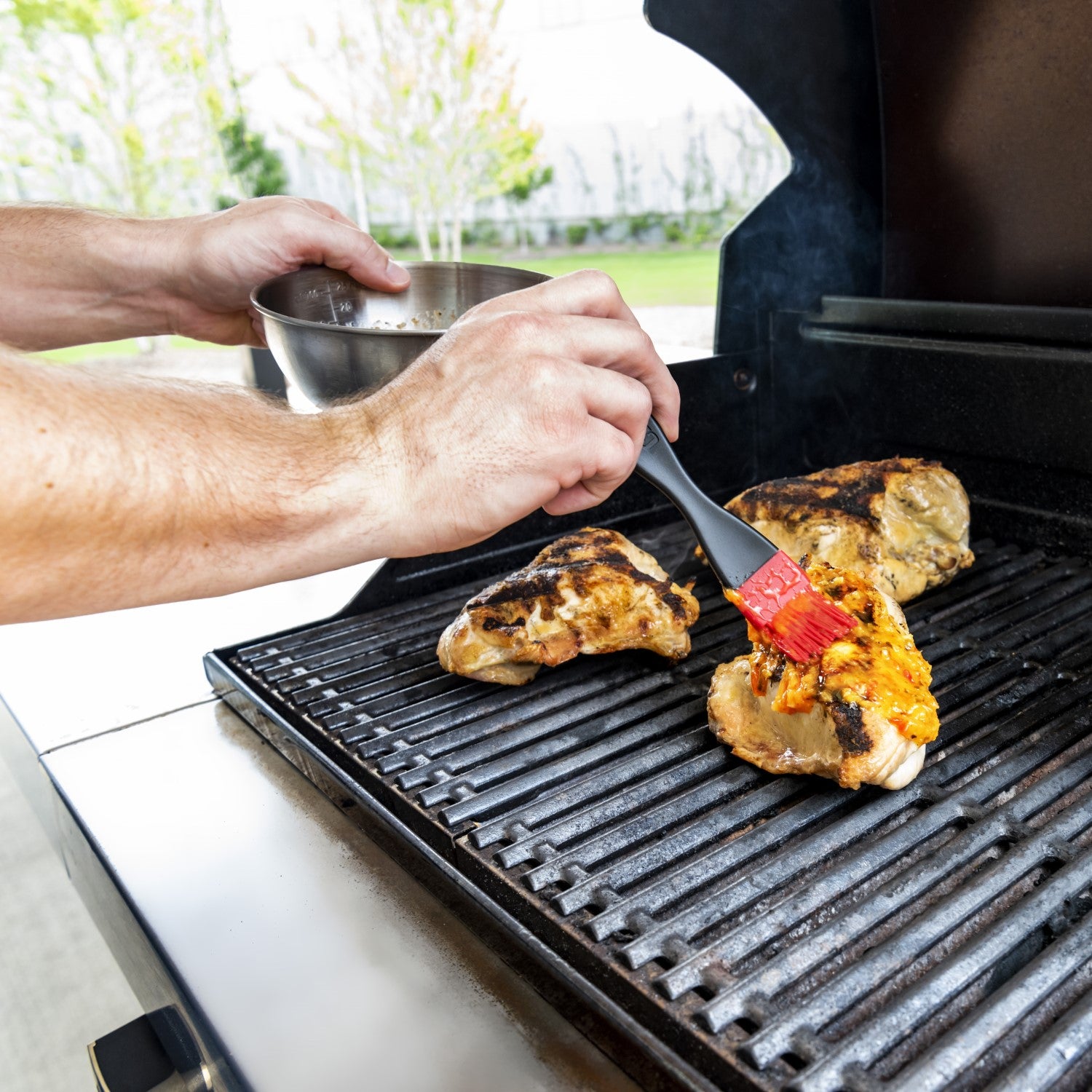 Brocha y Olla para adobar