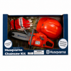 Kit motosierra de juguete para niños Husqvarna